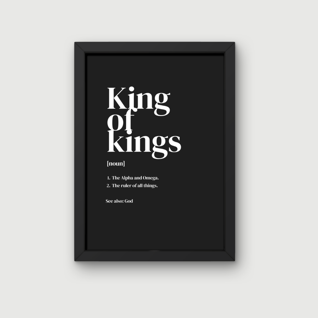 Definition of King of Kings (All Black)