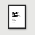 Definition of Holy Ghost (All White)