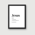 Definition of Jesus (All White)