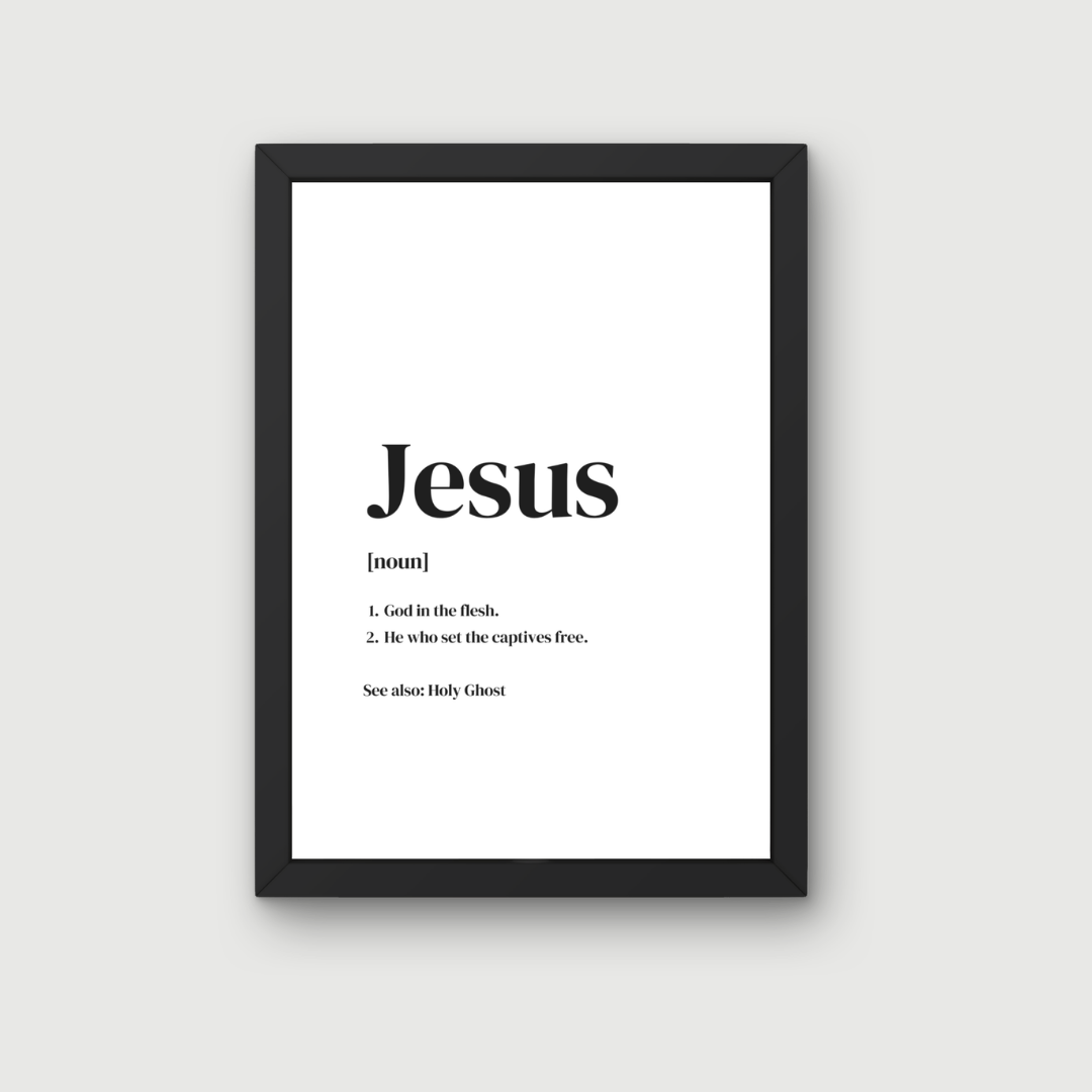 Definition of Jesus (All White)