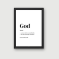 Definition of God (All White)