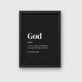 Definition of God (All Black)