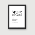 Definition of Armor of God (All White)