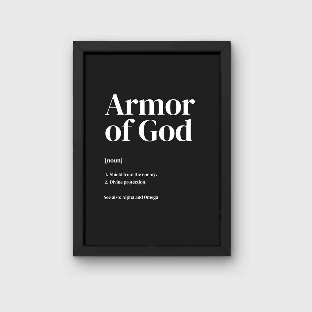 Definition of Armor of God (All Black)